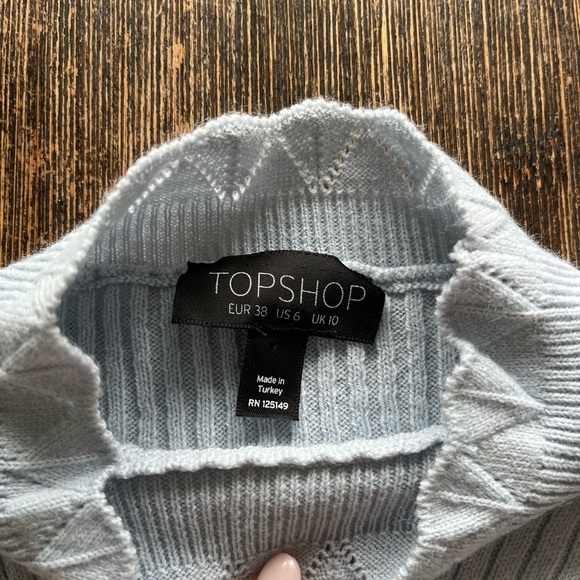 Top Shop Cute Mock-neck Knit - Picture 2 of 3